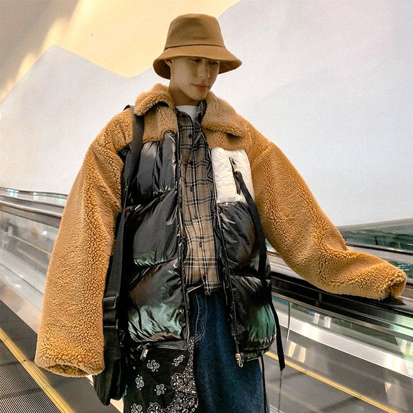 2019 lamb mao kuansong cotton-padded clothes trend cotton-padded clothes ds -b293 -m515 -p150, Black
2019 lamb mao kuansong cotton-padded clothes trend cotton-padded clothes ds -b293 -m515 -p150, Black