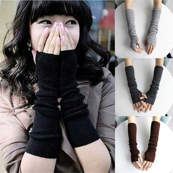 3 colors 1pair winter wrist arm hand warmer knitted long fingerless gloves mitten for women, Blue;gray
3 colors 1pair winter wrist arm hand warmer knitted long fingerless gloves mitten for women, Blue;gray