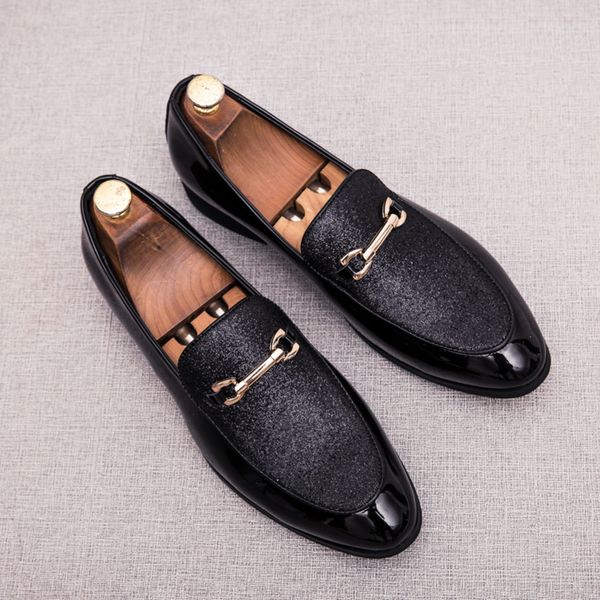 fashion pointed toe business dress shoes men loafers leather oxford shoes for men formal mariage slip on wedding party shoes k3, Black
fashion pointed toe business dress shoes men loafers leather oxford shoes for men formal mariage slip on wedding party shoes k3, Black