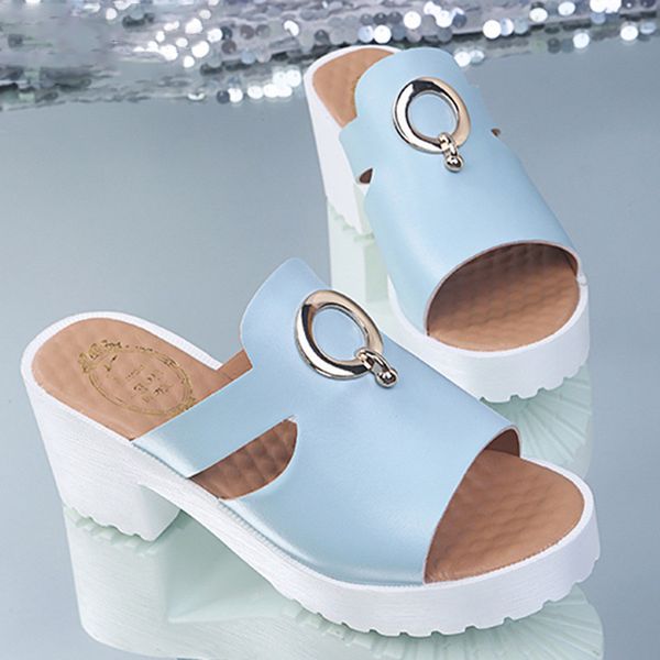 Women High-Heeled Slipper Open Toe Platform 2020 New Fashion Shoes Women Chunky Heel Sandal Thick Party Slipper, Beige
Women High-Heeled Slipper Open Toe Platform 2020 New Fashion Shoes Women Chunky Heel Sandal Thick Party Slipper, Beige