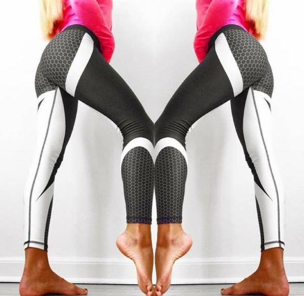 womens high waist fitness pants fashion honeycomb pattern hip lifting skinny pants womens yoga sports pants, Black;white
womens high waist fitness pants fashion honeycomb pattern hip lifting skinny pants womens yoga sports pants, Black;white
