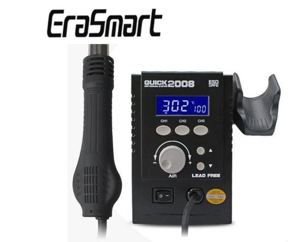 quick 2008 esd digital display heat gun welding blower gun 120l/min 100 to 500 degree
quick 2008 esd digital display heat gun welding blower gun 120l/min 100 to 500 degree