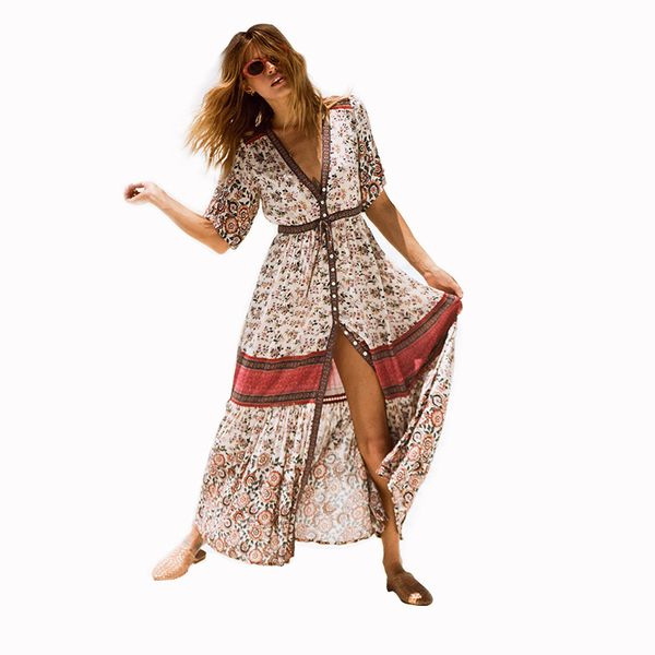 party dresses spring summer dress for women 2021 print v-neck half sleeve long bohemian, White;black
party dresses spring summer dress for women 2021 print v-neck half sleeve long bohemian, White;black
