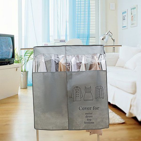 home clothes dustproof coat cover bedroom hanger hanging moistureproof finishing cover dust bag portable
home clothes dustproof coat cover bedroom hanger hanging moistureproof finishing cover dust bag portable