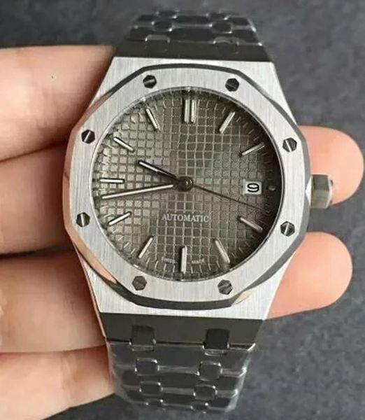 Hot Sale Luxury Mens Watch Automatic Mechanical movement grey dial ROYAL OAK series mens watch 15400 Stainless Steel mens watches
Hot Sale Luxury Mens Watch Automatic Mechanical movement grey dial ROYAL OAK series mens watch 15400 Stainless Steel mens watches