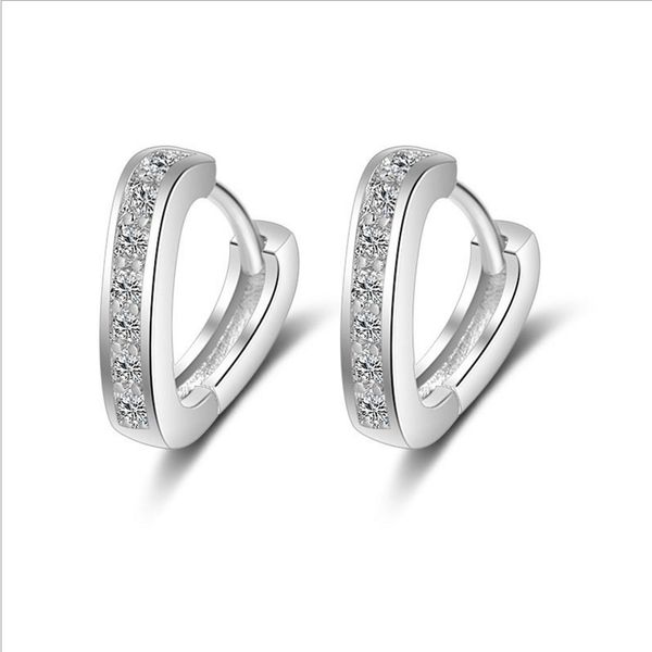 trendy 925 sterling silver earrings for women jewelry fashion zircon heart hoop earrings girls princess accessories female bijou, Golden;silver
trendy 925 sterling silver earrings for women jewelry fashion zircon heart hoop earrings girls princess accessories female bijou, Golden;silver