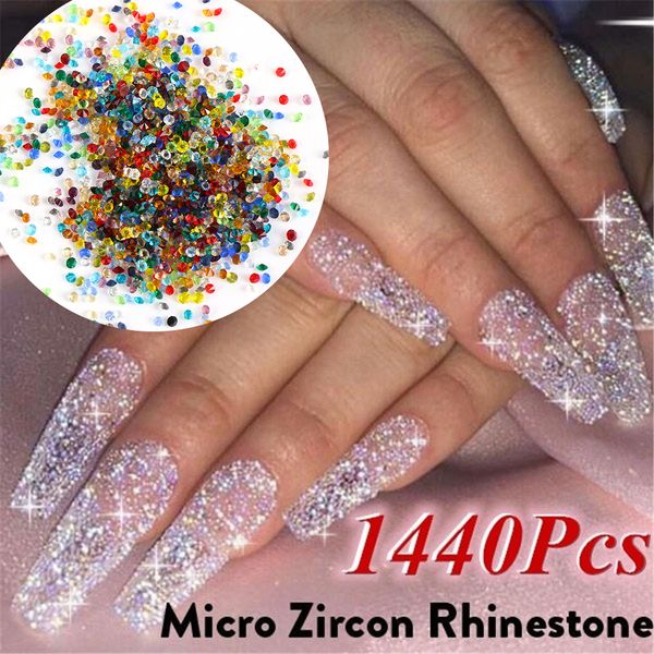 1440pcs/bag 1.1mm zircon micro rhinestones conical rhinestone mini nail art rhinestone nail decorations loose rhinestones, Silver;gold
1440pcs/bag 1.1mm zircon micro rhinestones conical rhinestone mini nail art rhinestone nail decorations loose rhinestones, Silver;gold