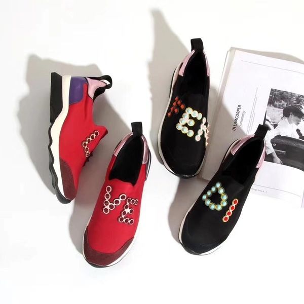 Original Box Rivet High top Walking Shoes Genuine leather Slip on Runner Sneakers Female Casual Walking Shoes
Original Box Rivet High top Walking Shoes Genuine leather Slip on Runner Sneakers Female Casual Walking Shoes