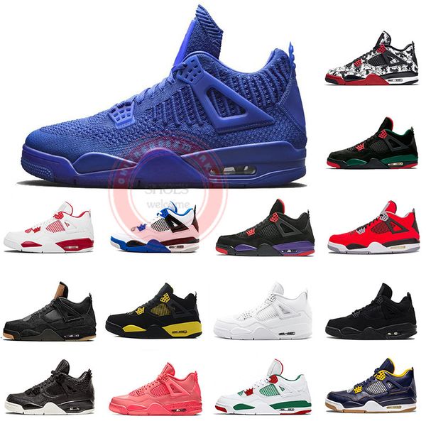 2019 4s new knit basketball shoes for mens retro green royal bule fire red motorsports tattoo black laser 4 fashion sports sneakers
2019 4s new knit basketball shoes for mens retro green royal bule fire red motorsports tattoo black laser 4 fashion sports sneakers