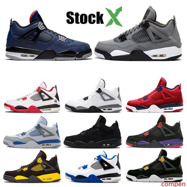 designer 4 4s mens basketball shoes loyal blue what the cool grey bred black gum sneakers sports shoes size 7-10 with stock x
designer 4 4s mens basketball shoes loyal blue what the cool grey bred black gum sneakers sports shoes size 7-10 with stock x