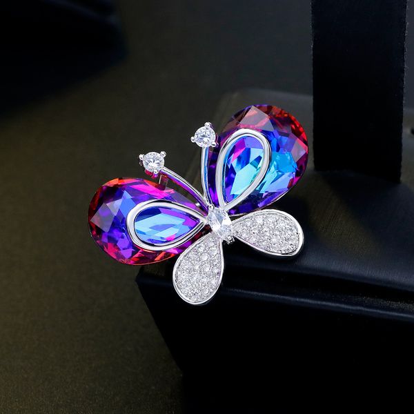 shining crystal butterfly brooch pin winter scarf coat dress christmas pins luxury brooches for women bisuteria mujer 2019, Gray
shining crystal butterfly brooch pin winter scarf coat dress christmas pins luxury brooches for women bisuteria mujer 2019, Gray