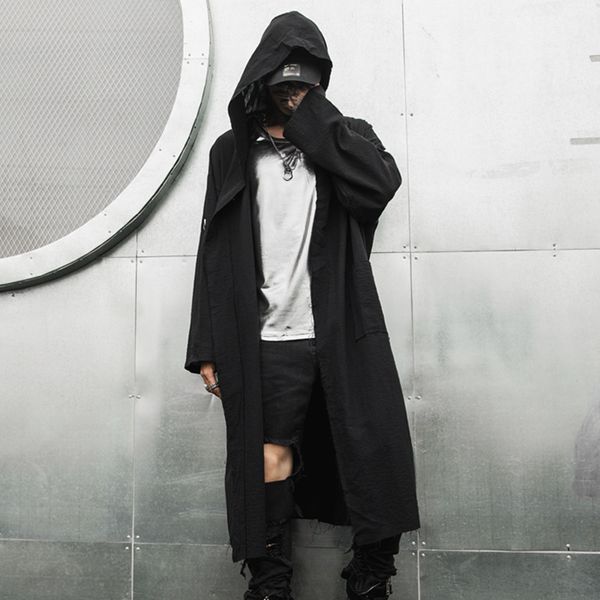 nightclub dj singer punk rock hip hop long trench coat vintage streetwear mens black oversized long jacket hooded cloak cardigan, Tan;black
nightclub dj singer punk rock hip hop long trench coat vintage streetwear mens black oversized long jacket hooded cloak cardigan, Tan;black
