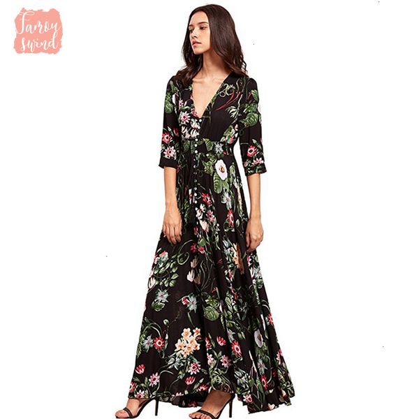 maxi длинное платье печати плюс размер sexy casual summer beach дизайнер одежды vestidos женщины рендер элегантный robe boho платье партии, Black;gray 
maxi длинное платье печати плюс размер sexy casual summer beach дизайнер одежды vestidos женщины рендер элегантный robe boho платье партии, Black;gray