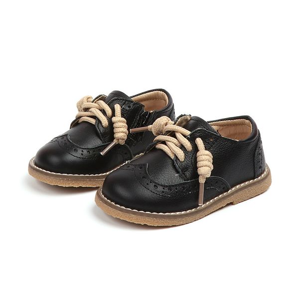 Autumn Baby Toddler Boys Girls Retro Vintage British Style Oxfords Little Kid Genuine Leather Flats Children Dress Shoes, Black
Autumn Baby Toddler Boys Girls Retro Vintage British Style Oxfords Little Kid Genuine Leather Flats Children Dress Shoes, Black