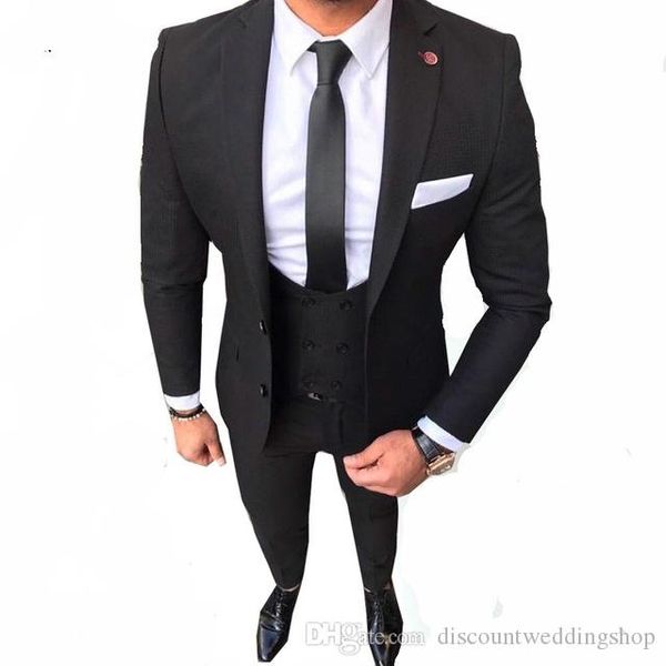 slim fits groom tuxedos man black work suit notch lapel mens wedding clothes blazer party business suits (jacket+pants+vest+tie) j711, Black;gray
slim fits groom tuxedos man black work suit notch lapel mens wedding clothes blazer party business suits (jacket+pants+vest+tie) j711, Black;gray