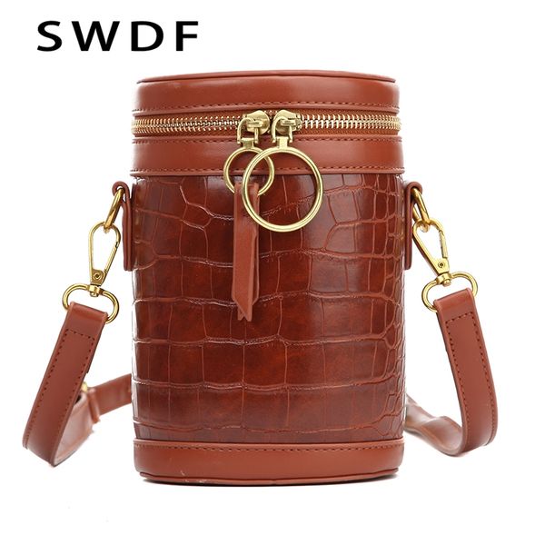 swdf mini cylindrical pu leather crossbody bags for women 2020 stone pattern shoulder messenger bag travel handbags and purese
swdf mini cylindrical pu leather crossbody bags for women 2020 stone pattern shoulder messenger bag travel handbags and purese