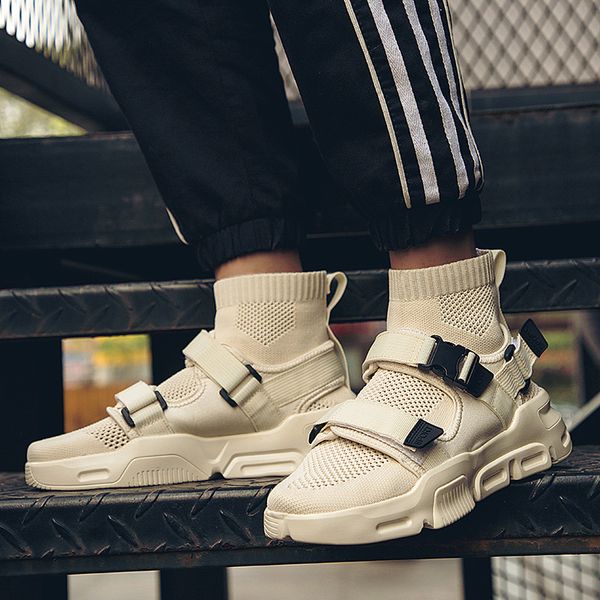 cross border new mens shoes in summer fly woven high cut sock shoes breathable mesh sports casual youth trend, Black
cross border new mens shoes in summer fly woven high cut sock shoes breathable mesh sports casual youth trend, Black
