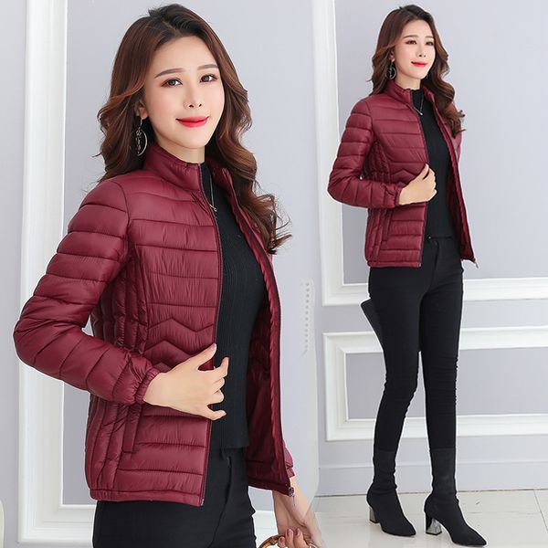 thin cotton jacket short winter jacket women coat korean slim plus size female parka coat wave pattern padded, Black;brown
thin cotton jacket short winter jacket women coat korean slim plus size female parka coat wave pattern padded, Black;brown