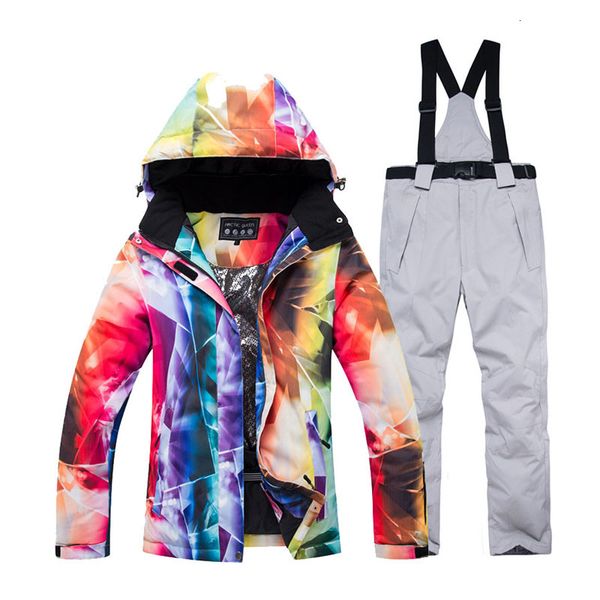 30 women snow wear clothing snowboarding suit sets waterproof windproof winter wear mountain ski jacket and strap snow pant
30 women snow wear clothing snowboarding suit sets waterproof windproof winter wear mountain ski jacket and strap snow pant