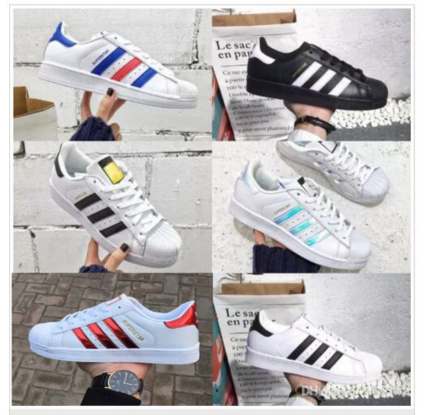 2019 superstar original black white hologram iridescent junior gold superstars sneakers originals super star women men sport running shoes
2019 superstar original black white hologram iridescent junior gold superstars sneakers originals super star women men sport running shoes