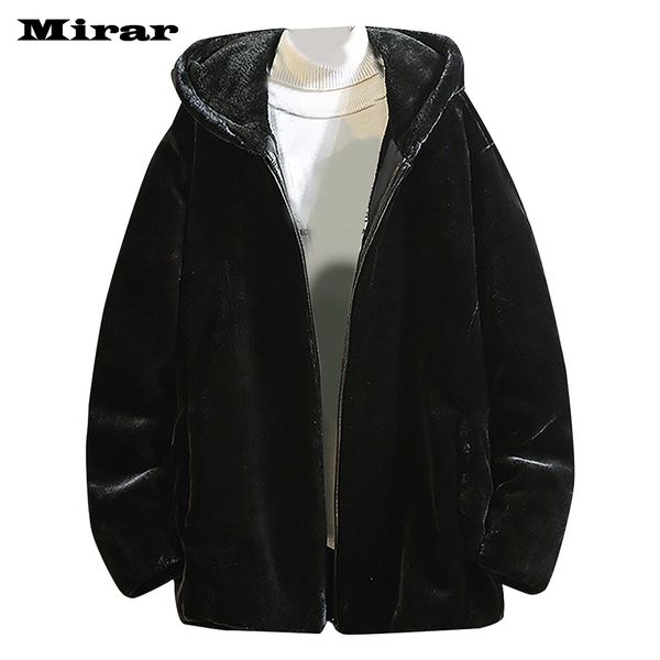 men's winter solid color fleece blouse outwear casual fashion zipper coat, Black
men's winter solid color fleece blouse outwear casual fashion zipper coat, Black