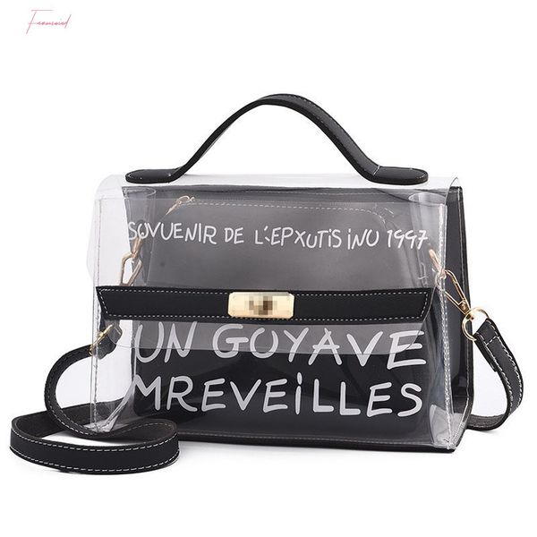 crossbody bags women transparent bucket bag pvc jelly shoulder bag clear pink bag messenger bags mother and child package
crossbody bags women transparent bucket bag pvc jelly shoulder bag clear pink bag messenger bags mother and child package