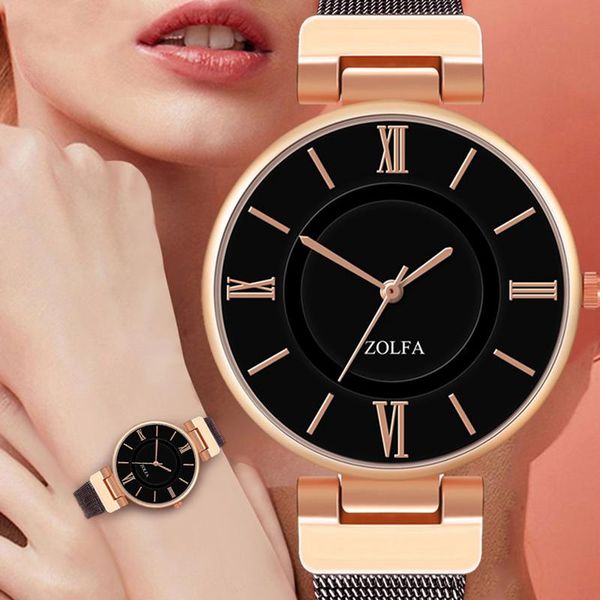 luxury ladies quartz watch high-grade alloy stainless steel mesh belt watch, Slivery;brown
luxury ladies quartz watch high-grade alloy stainless steel mesh belt watch, Slivery;brown