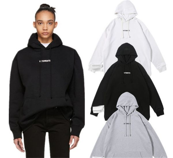 womens mens designer hoodies vtm letter washed label vetements printing casual high street fashion brand hooded sweatshirt, Black
womens mens designer hoodies vtm letter washed label vetements printing casual high street fashion brand hooded sweatshirt, Black