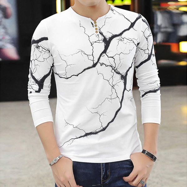 men's male shirt slim fit casual fashion holiday skinny blouse print bottoming shirt, White;black
men's male shirt slim fit casual fashion holiday skinny blouse print bottoming shirt, White;black