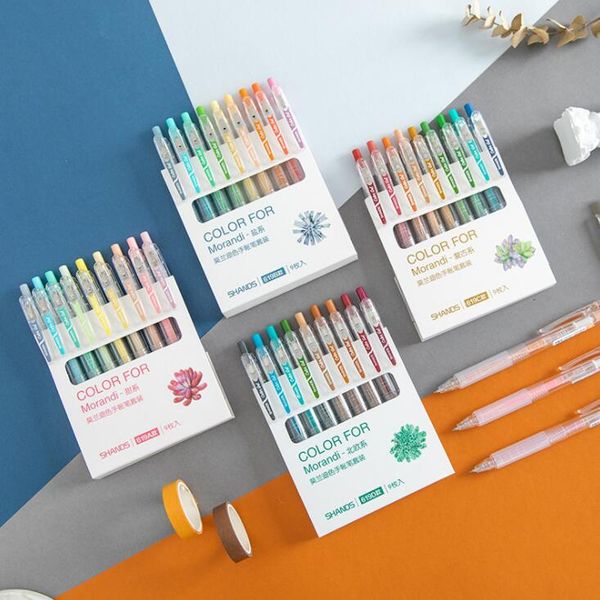 new arrival 9pcs/lot kawaii morandi candy color graffiti gel pen neutral ball drawing painting pen school stationery
new arrival 9pcs/lot kawaii morandi candy color graffiti gel pen neutral ball drawing painting pen school stationery