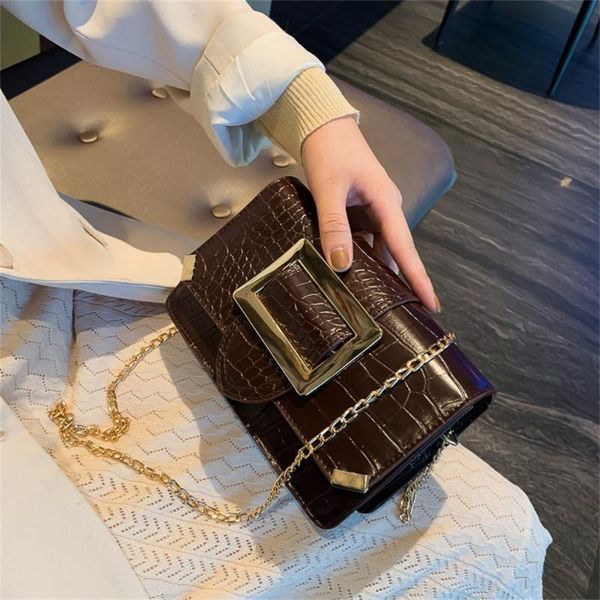 women chain handbag shoulder bags solid color simple crossbody bag for women messenger bag wild casual small square bags #j4s
women chain handbag shoulder bags solid color simple crossbody bag for women messenger bag wild casual small square bags #j4s