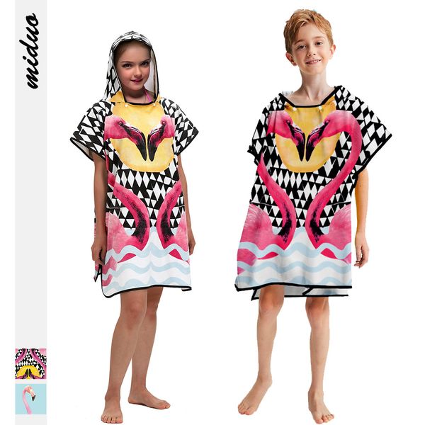 Children's polyester absorbent hooded cape bath towel multifunctional beach towel
Children's polyester absorbent hooded cape bath towel multifunctional beach towel