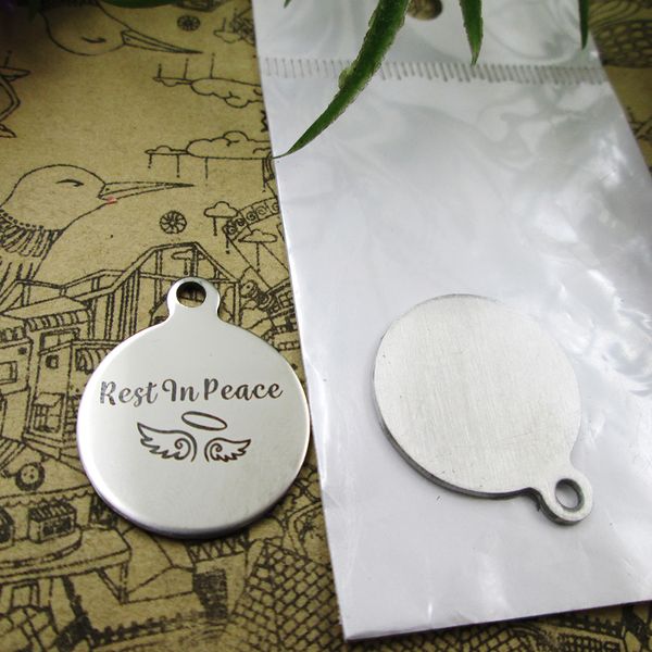 40pcs--"rest in peace"stainless steel charms more style for choosing diy charms pendants for necklace, Bronze;silver
40pcs--"rest in peace"stainless steel charms more style for choosing diy charms pendants for necklace, Bronze;silver