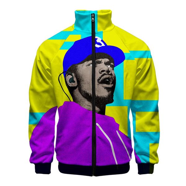 3d chance the rapper printed stand collar zipper jacket women/men long sleeve jacket 2019 casual streetwear clothes 4xl, Black;brown
3d chance the rapper printed stand collar zipper jacket women/men long sleeve jacket 2019 casual streetwear clothes 4xl, Black;brown