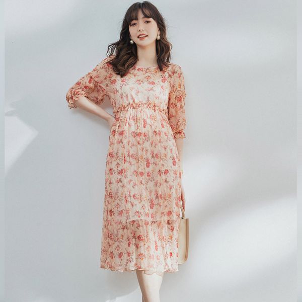 casual dresses crossmio silk dress is sweet floral in the female show tall waist summer of 2021, Black;gray
casual dresses crossmio silk dress is sweet floral in the female show tall waist summer of 2021, Black;gray