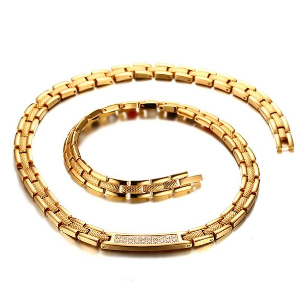 relodi 48 cm titanium steel zircon magnetic magnet necklace gold men's jewelry sp3023, Silver
relodi 48 cm titanium steel zircon magnetic magnet necklace gold men's jewelry sp3023, Silver