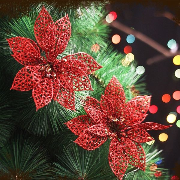 10pcs christmas trees decor supplies glitter hollow flower decor flowers for christmas trees for new year wedding party
10pcs christmas trees decor supplies glitter hollow flower decor flowers for christmas trees for new year wedding party