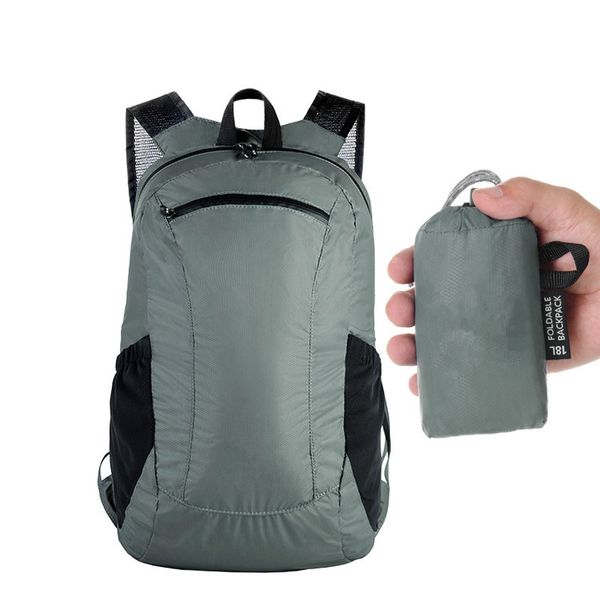 18l camping hiking backpack ultralight waterproof nylon folding women men travel outdoor solid color bag
18l camping hiking backpack ultralight waterproof nylon folding women men travel outdoor solid color bag
