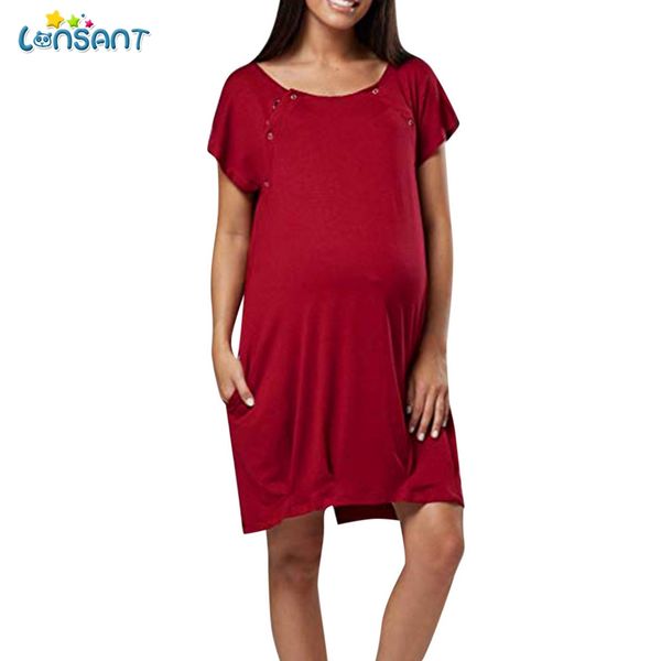 lonsant nursing breastfeeding dress women pregnant maternity nursing solid breastfeeding summer maternity dresses casual cotton, White
lonsant nursing breastfeeding dress women pregnant maternity nursing solid breastfeeding summer maternity dresses casual cotton, White