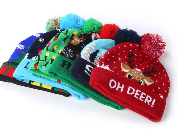 16 led halloween christmas knitted hats kids baby moms winter warm beanies crochet caps for pumpkin snowmen festival party decor gift props1, Yellow
16 led halloween christmas knitted hats kids baby moms winter warm beanies crochet caps for pumpkin snowmen festival party decor gift props1, Yellow