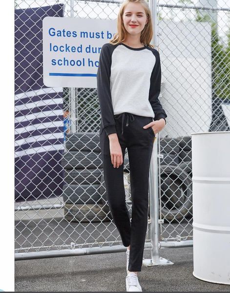 designer sports pants women's autumn and winter new loose korean version was thin straight trousers student harajuku bf wind casual wei, Black;white
designer sports pants women's autumn and winter new loose korean version was thin straight trousers student harajuku bf wind casual wei, Black;white