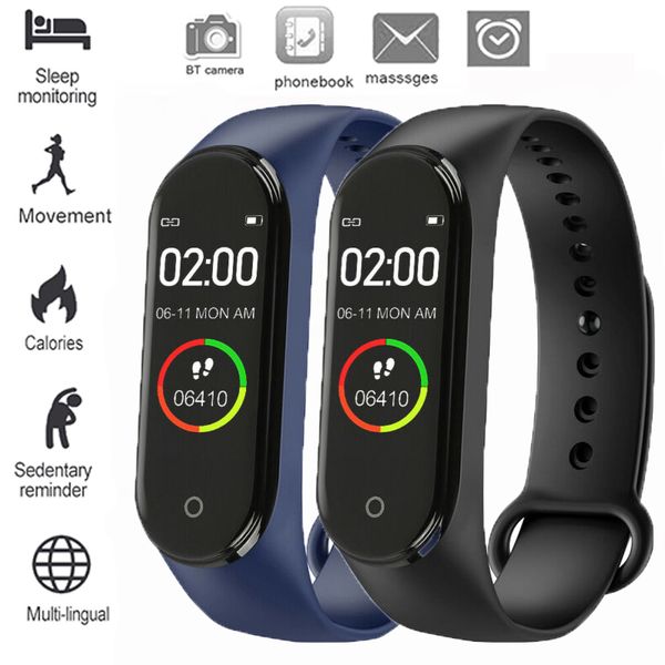 smart portable new m4 fashion watch heart rate monitor for men and women monitoring information reminder sports tracker bracelet, Slivery;brown
smart portable new m4 fashion watch heart rate monitor for men and women monitoring information reminder sports tracker bracelet, Slivery;brown