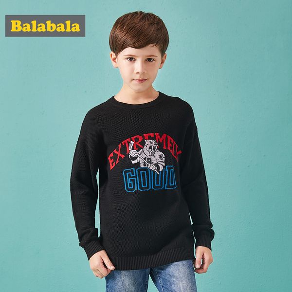 children sweater boys autumn 2018 new children cotton soft knitwear sleeves jacquard retro campus style sweaters for kids boys, Blue
children sweater boys autumn 2018 new children cotton soft knitwear sleeves jacquard retro campus style sweaters for kids boys, Blue
