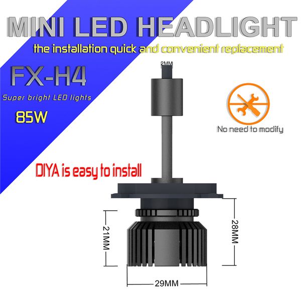 fx-h4/hb2 led car headlight bulbs, mini size 85w 5500k 18200lm, h1 h3 h7 9005 hb3 9006 hb4 h11/h8/h9 880 881 h27
fx-h4/hb2 led car headlight bulbs, mini size 85w 5500k 18200lm, h1 h3 h7 9005 hb3 9006 hb4 h11/h8/h9 880 881 h27