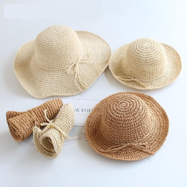 2020 new girls hand made sun hat kids summer raffia straw hat big brim beach cap foldable breathable summer parent-child, Yellow
2020 new girls hand made sun hat kids summer raffia straw hat big brim beach cap foldable breathable summer parent-child, Yellow