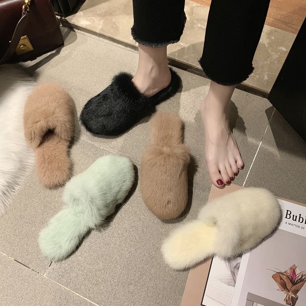flock cover toe slippers fur shoes slides fashion low platform plush 2019 luxury flat autumn rubber pu slippers platform cover, Black
flock cover toe slippers fur shoes slides fashion low platform plush 2019 luxury flat autumn rubber pu slippers platform cover, Black