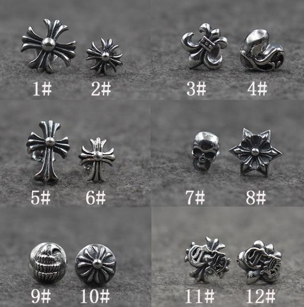 925 sterling silver earrings with logo punk style mens and womens lovers gift hip hop cross luxury designer jewelry
925 sterling silver earrings with logo punk style mens and womens lovers gift hip hop cross luxury designer jewelry