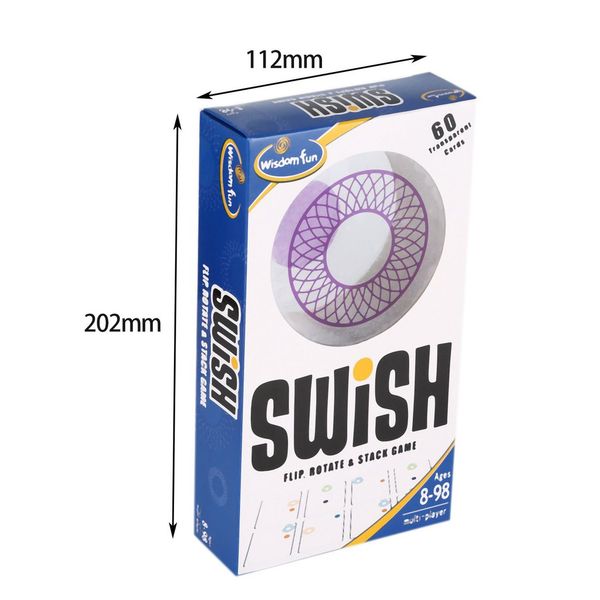 children toy swish - a fun transparent card game and toy of the year nominee for age 8 and up
children toy swish - a fun transparent card game and toy of the year nominee for age 8 and up