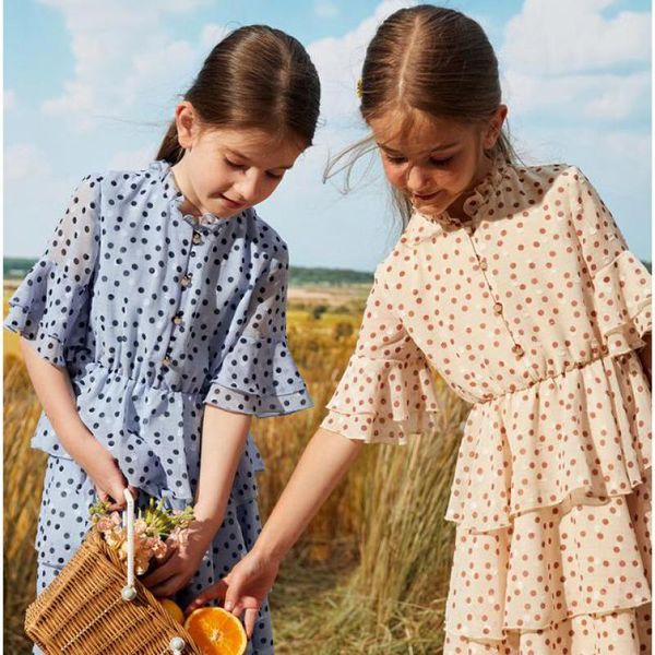 summer simple trendy girls kid children ruffled half-high crew neck dot button layered dress trumpet sleeve cake dresses holiday, Red;yellow
summer simple trendy girls kid children ruffled half-high crew neck dot button layered dress trumpet sleeve cake dresses holiday, Red;yellow