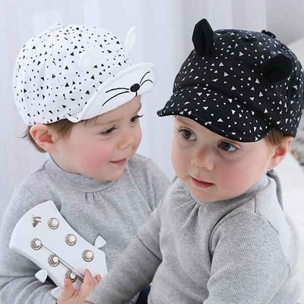 cute children hat cartoon spring summer cat hat baby boy girl cute cotton baby newborn sun visor kids caps, Blue;gray
cute children hat cartoon spring summer cat hat baby boy girl cute cotton baby newborn sun visor kids caps, Blue;gray